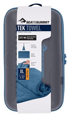Sea To Summit Tek Mikrofaser-Handtuch Blau - Größe XL