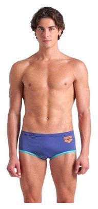 Traje de baño Arena One Big Logo Morado para hombre de tiro bajo