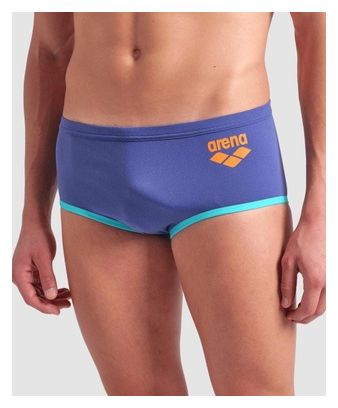 Traje de baño Arena One Big Logo Morado para hombre de tiro bajo