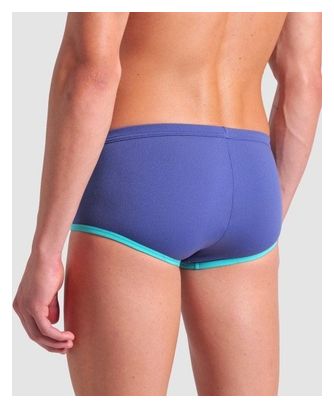 Traje de baño Arena One Big Logo Morado para hombre de tiro bajo