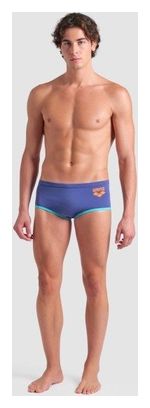 Traje de baño Arena One Big Logo Morado para hombre de tiro bajo