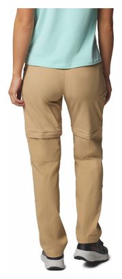 Pantalone convertibile Columbia Leslie Falls Beige Donna - Regular