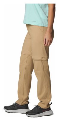 Pantalone convertibile Columbia Leslie Falls Beige Donna - Regular