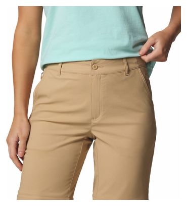 Pantalone convertibile Columbia Leslie Falls Beige Donna - Regular