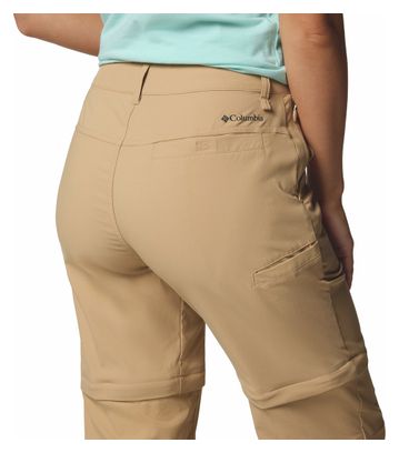 Pantalone convertibile Columbia Leslie Falls Beige Donna - Regular