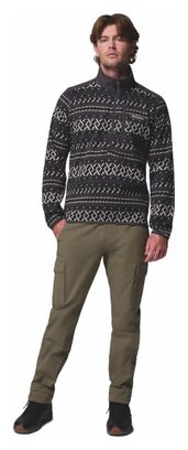 Columbia 1/2 Zip Sweater Weather Printed III Fleece Grijs 