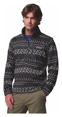 Columbia 1/2 Zip Sweater Weather Printed III Fleece Grijs 