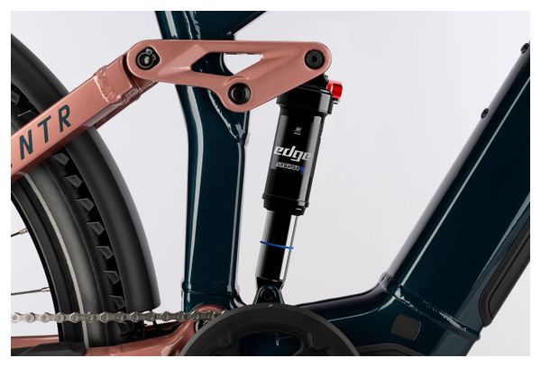VTT Électrique Tout-Suspendu Haibike Adventr 8.5 Shimano 11V 600Wh Bosch 120 Nm 27.5'' Bleu/Cuivre