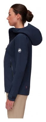 Mammut Alto Guide HS Waterproof Jacket Blue Woman