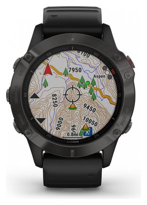 Orologio GPS Garmin fenix 6 Sapphire Pro Sapphire Black
