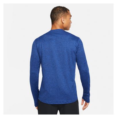 Nike Dri-Fit Element Long Sleeve Jersey Blauw