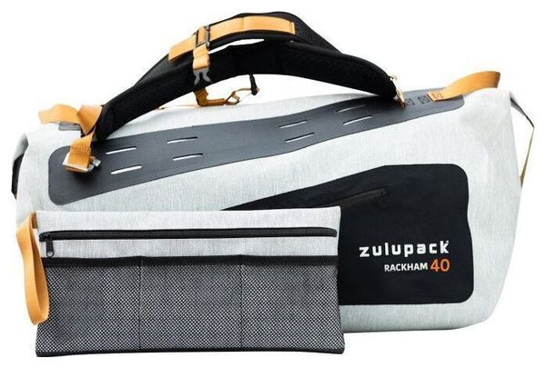 Sac duffle immersible 40L TPU gris camel Zulupack