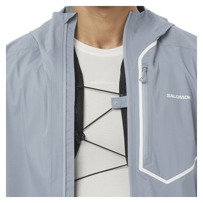 Salomon Bonatti Pro Waterproof Jacket, Gray, Men's