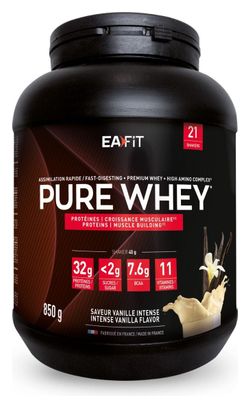 EAFIT Pure Whey Vanille Intense 850gr