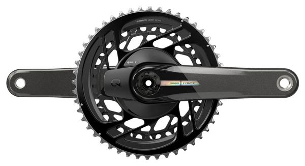 Power Sensor Crankset Sram Force D2 DUB 48-35 Teeth 2x12V Black (Without Case)