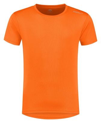 T-Shirt De Sport Manches Courtes Rogelli - Enfant - Orange