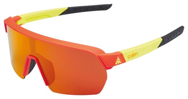 Lunettes Cairn Roc Light Mat Orange/Jaune