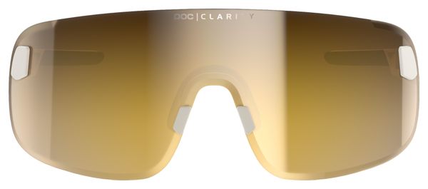 Gafas de sol Poc Elicit Blancas - Lentes Clarity Road Doradas