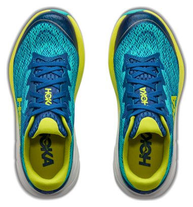 Scarpe da corsa Hoka Rincon 4 blu/giallo per bambini