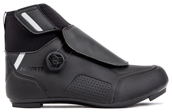 Paar Neatt Asphalte Winter Wegschoenen Zwart