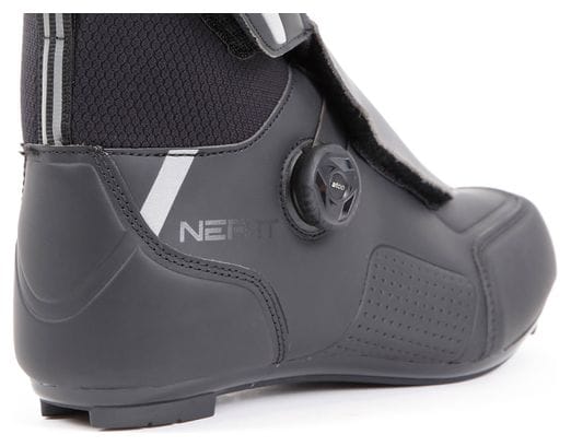 Paar Neatt Asphalte Winter Wegschoenen Zwart