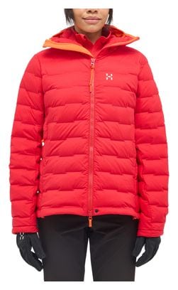 Haglöfs Spitz Down Hood Women's Jacket Red