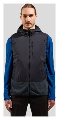 Gilet ibrido Odlo Ascent Hyper Contrast Black