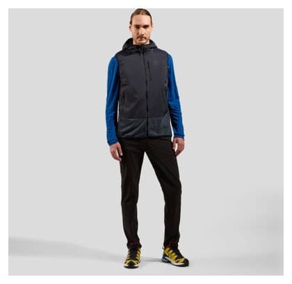 Gilet ibrido Odlo Ascent Hyper Contrast Black