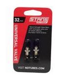 Stan's NoTubes - Paire de valve  Universal  Schrader  32mm 10mm Base