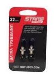 Stan's NoTubes - Paire de valve  Universal  Schrader  32mm 10mm Base