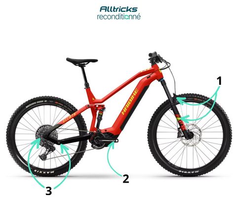 Mountain Bike Haibike Jersey Haibike Hybe 11 Electric Full - Main Image