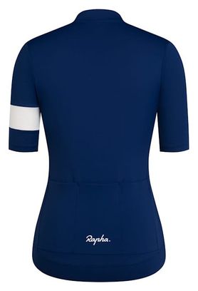 Rapha Core Lightweight Jersey Blu/Bianco Maglia a maniche corte da donna