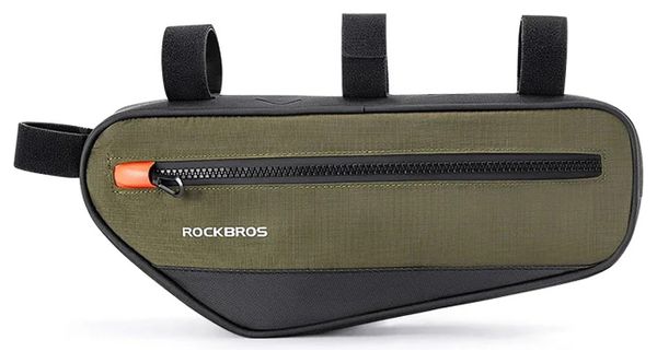 Bag bike frame 1.7L green and black ROCKBROS