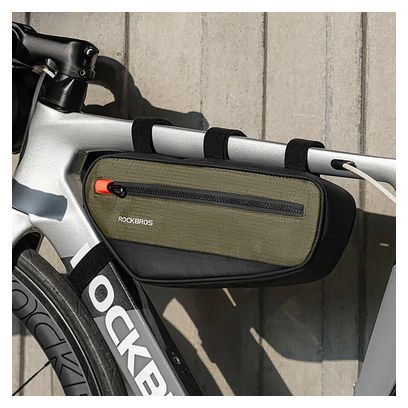 Bag bike frame 1.7L green and black ROCKBROS