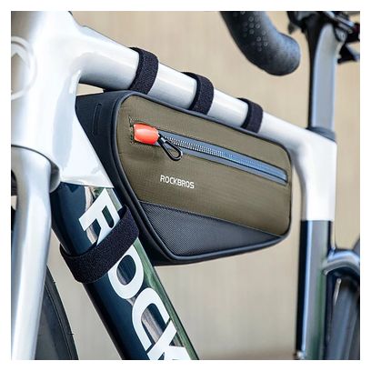 Bag bike frame 1.7L green and black ROCKBROS