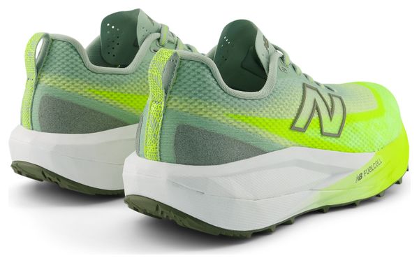 Chaussures Trail New Balance FuelCell SuperComp Trail v2 Vert/Jaune Homme