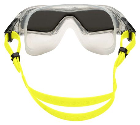 Swim goggles Aquasphere Vista Pro Transparent Black / Yellow - Silver Mirror Lenses