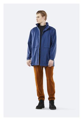 Chaqueta impermeable chándal impermeable azul Klein