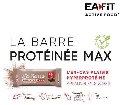 EAFIT La barre protéinée max - Chocolat - Unité