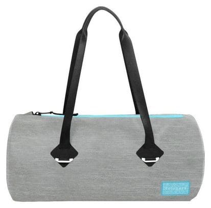 Sac de sport étanche 16L PVC gris turquoise Zulupack