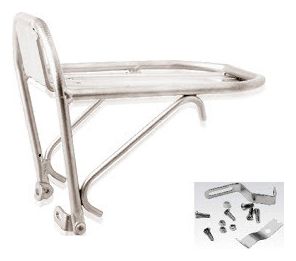 Porte-bagage avant fourche suspendu - 10 kg