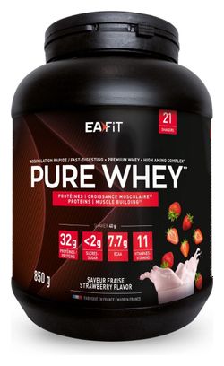 EAFIT Pure Whey Fraise 850gr