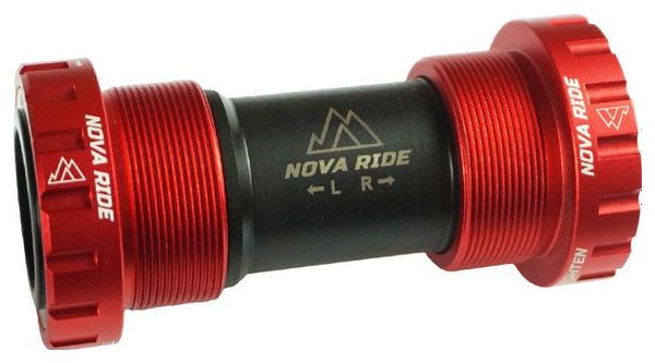 Boitier de pédalier Nova Ride ITA 24mm Rouge