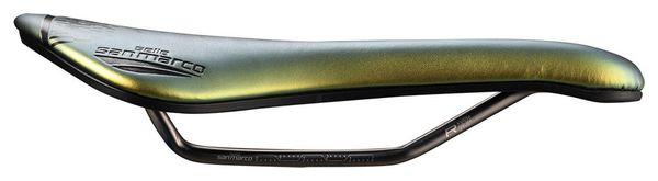 Selle San Marco Aspide Short Racing Zadel Iridescent Gold