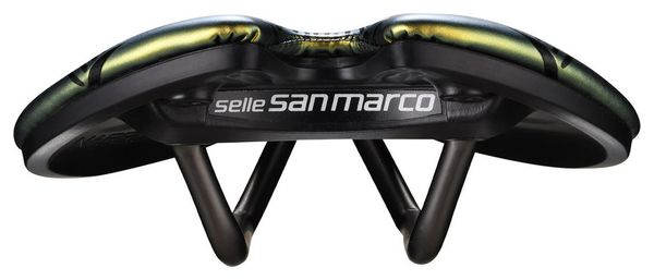 Sillín Selle San Marco Aspide Short Racing Iridescent Gold