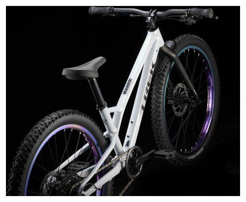 VTT Enfant Rigide Trek Wahoo Trail MicroShift Advent 9V 24'' Blanc 2024