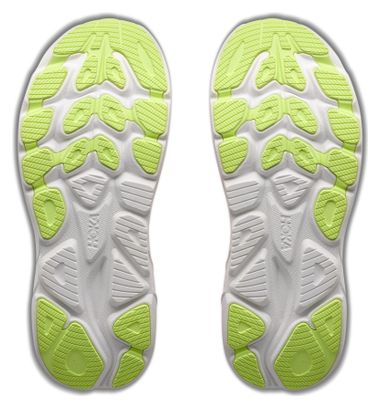 Zapatillas de running Hoka Clifton 11 blancas/rosa para mujer