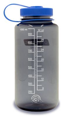 Gourde Nalgene Sustain Wide Mouth Gris - 1L