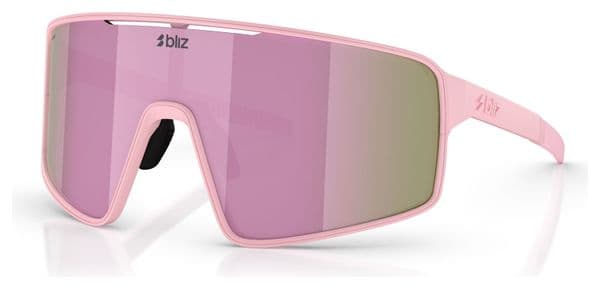 Bliz P001S Mat Roze Bril - Bruin/Roze Lens