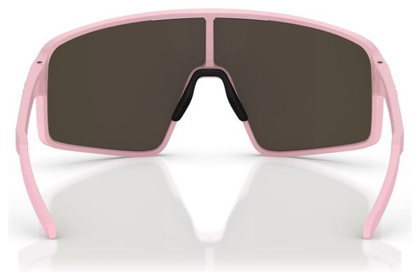 Bliz P001S Matte Pink Goggles - Brown/Pink Lens